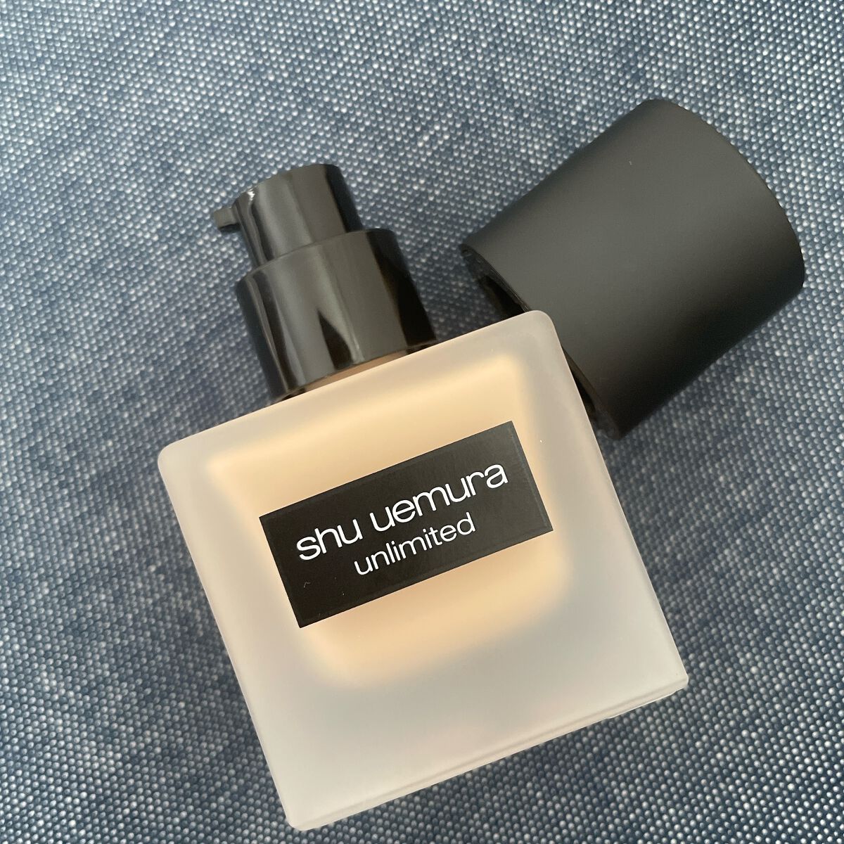 （旧）アンリミテッド ラスティング フルイド/shu uemura/リキッドファンデーションを使ったクチコミ（1枚目）