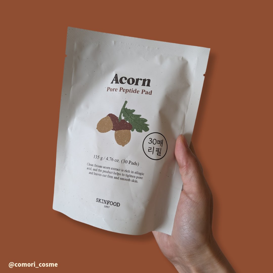 どんぐり ポア ペプチド パッド/SKINFOOD/トナーパッドを使ったクチコミ（1枚目）