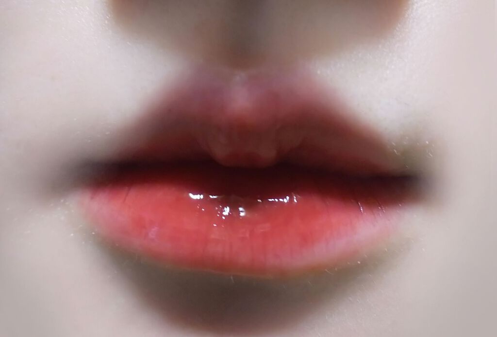 グラスティングウォーターティント/rom&nd/リップティントを使ったクチコミ(4枚目)