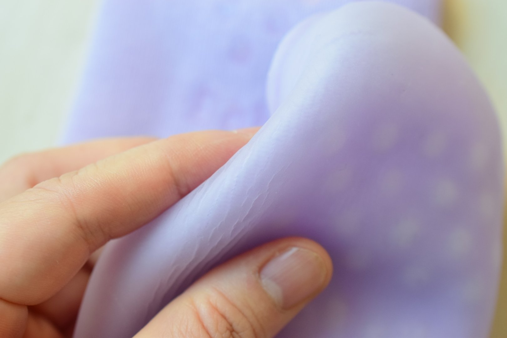 ベビーフット 保湿密封ソックス 限定ラベンダー/ベビーフット/レッグ・フットケアを使ったクチコミ（2枚目）