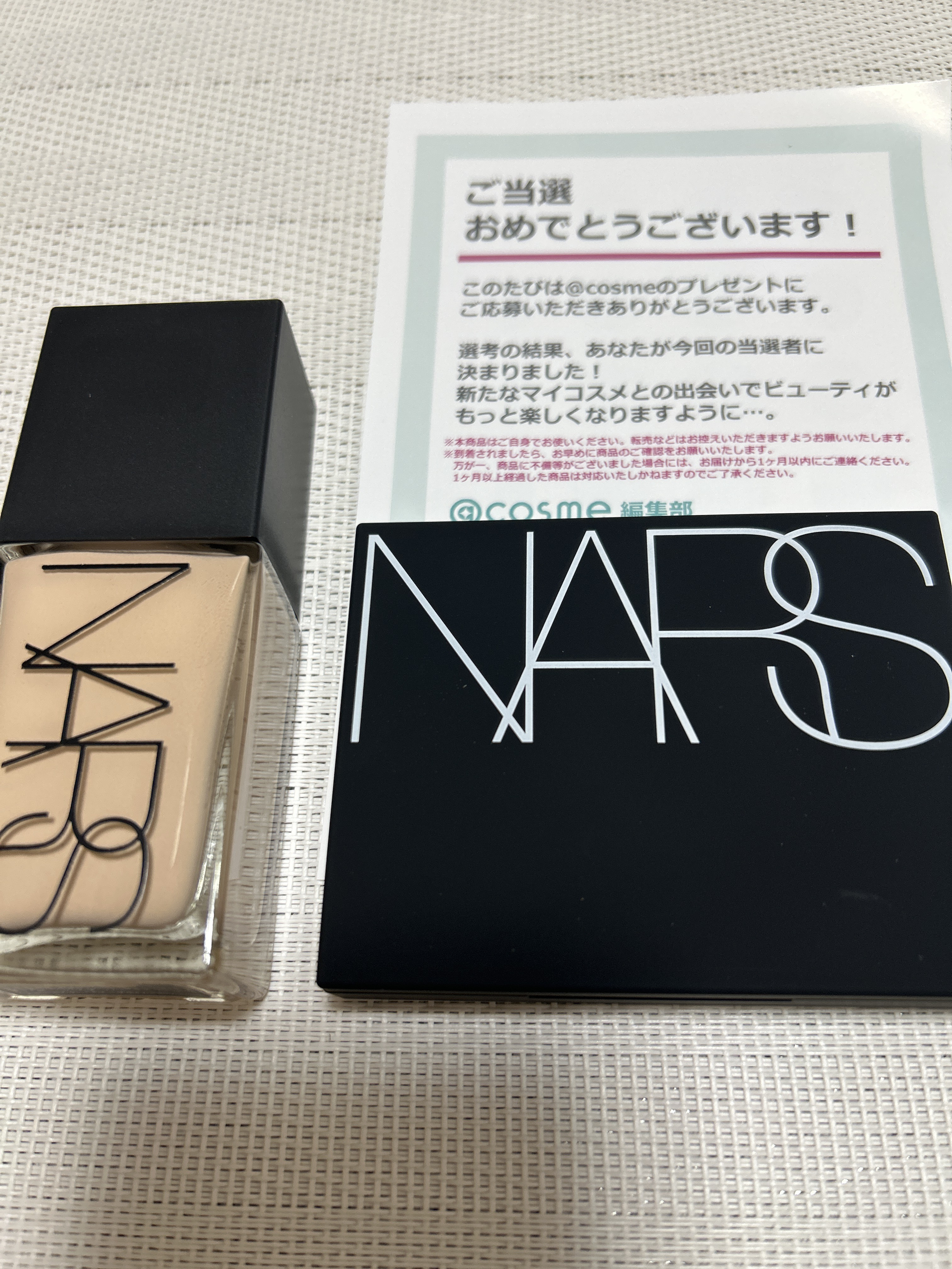 ライトリフレクティングセッティングパウダー　プレスト　N/NARS/プレストパウダーを使ったクチコミ（2枚目）