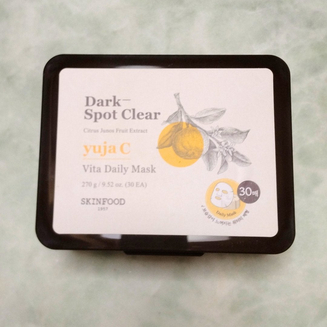 ゆずCダークスポットクリアデイリーマスク SKINFOOD