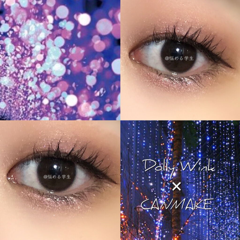 カスタムシャドウ 01 ダスティモーヴ/ドーリーウインク/単色アイシャドウを使ったクチコミ（1枚目）