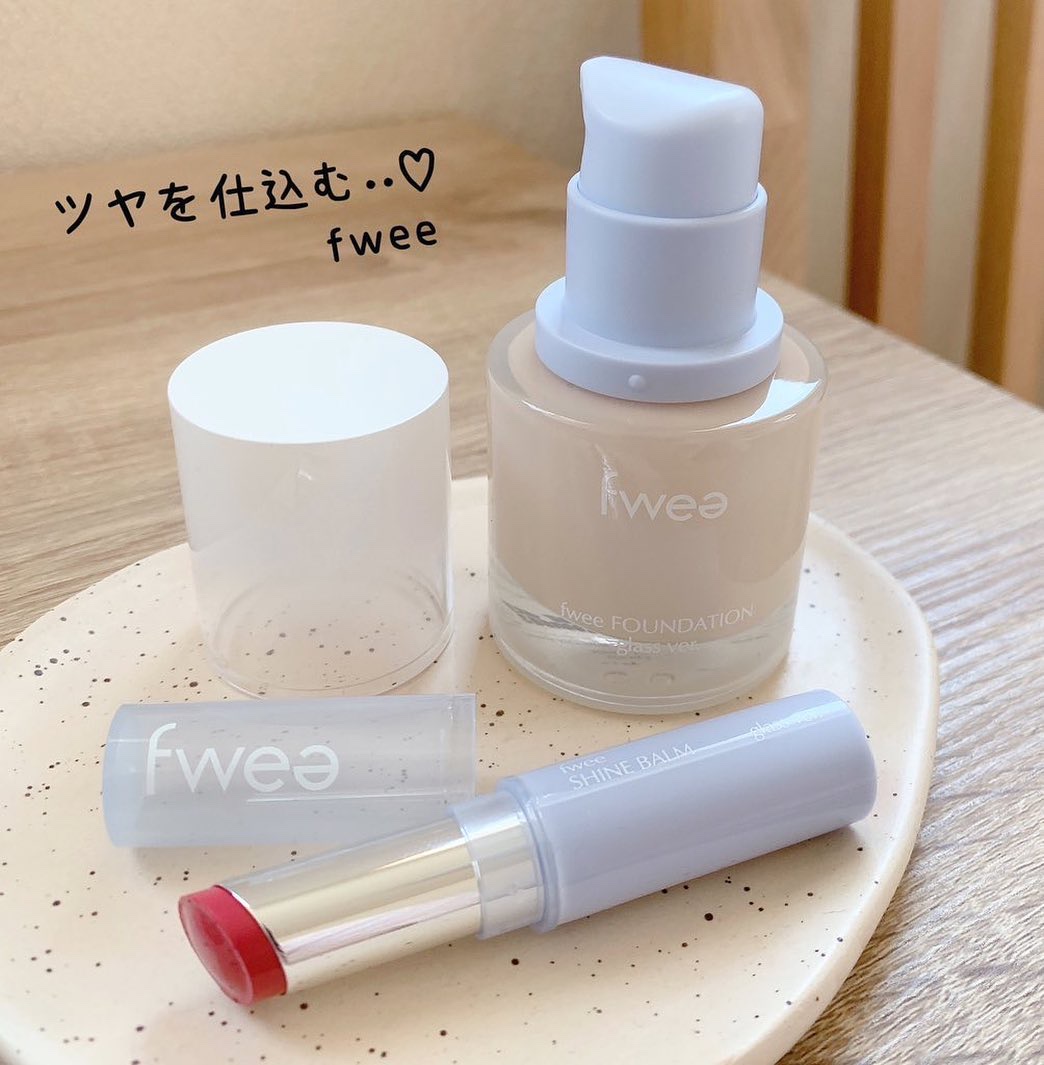 フィーシャインバームガラス/fwee/口紅を使ったクチコミ（1枚目）