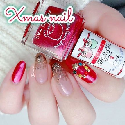 フレンドネイル(リニューアル品)	/DAISO/マニキュアを使ったクチコミ(1枚目)