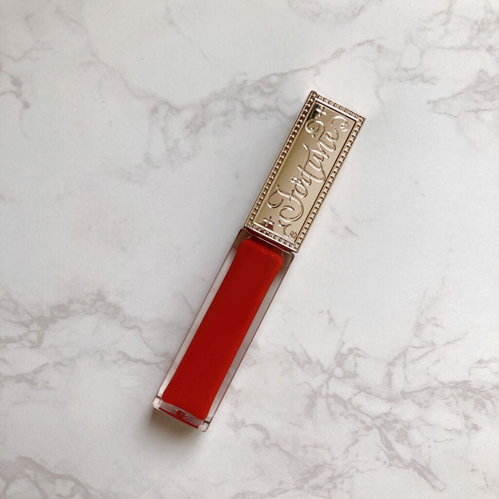 ウォータリーセラムルージュ/フォーチュン/口紅を使ったクチコミ(1枚目)