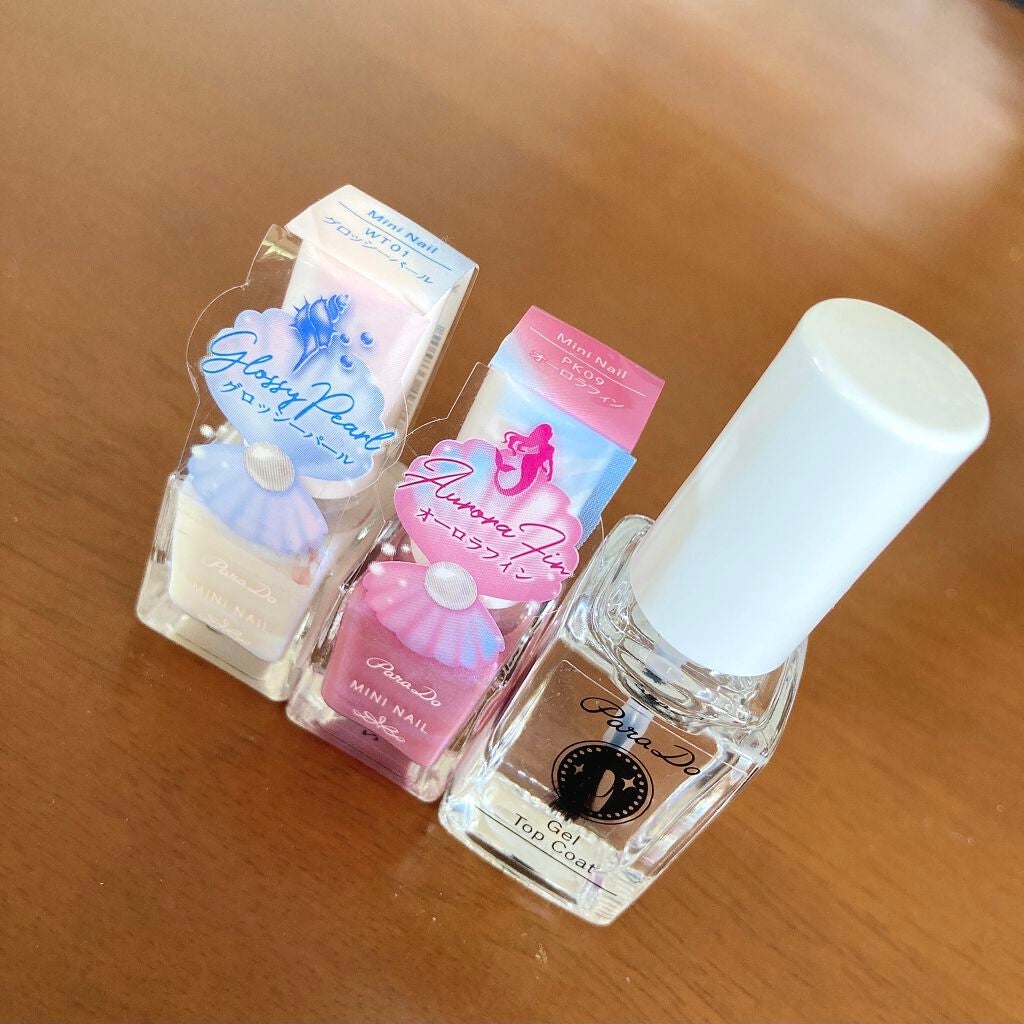 ミニネイル/パラドゥ/マニキュアを使ったクチコミ(1枚目)