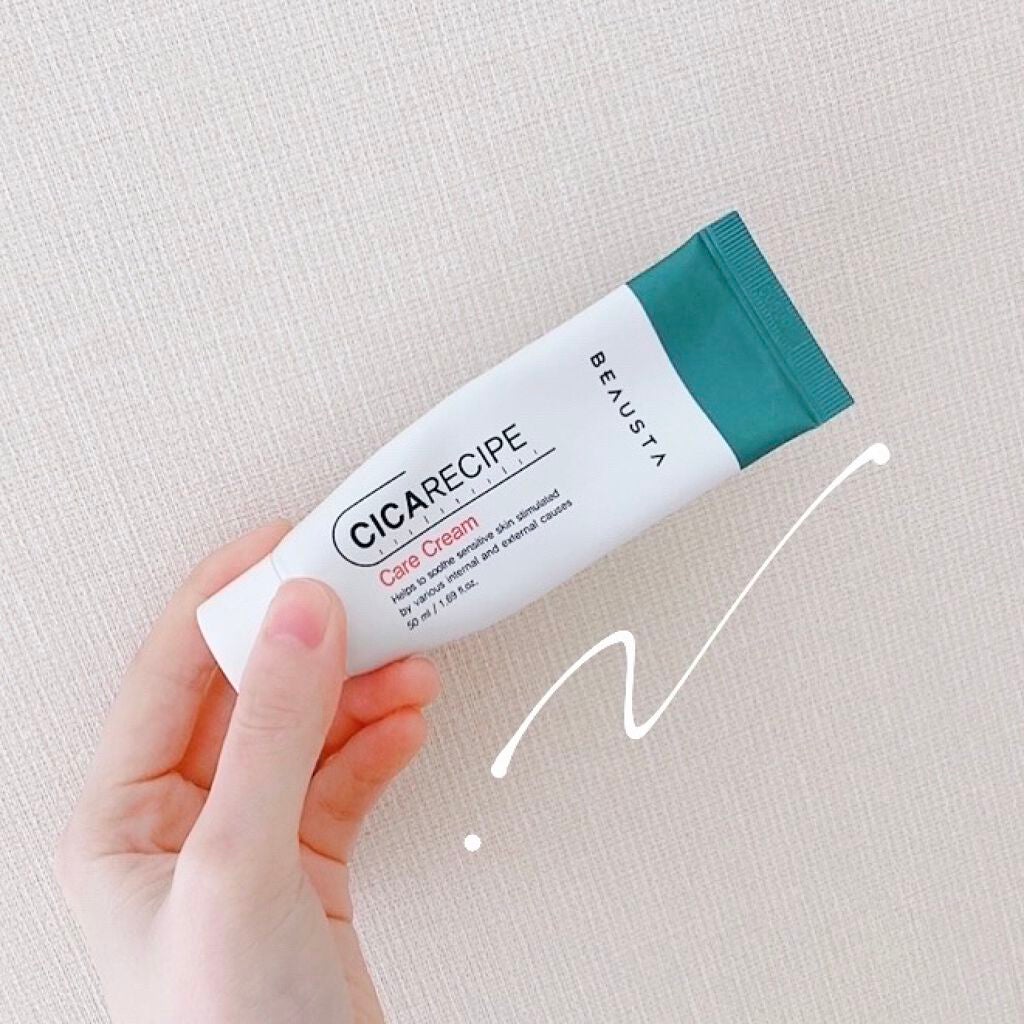 CICA ケアクリーム/BEAUSTA/フェイスクリームを使ったクチコミ(1枚目)