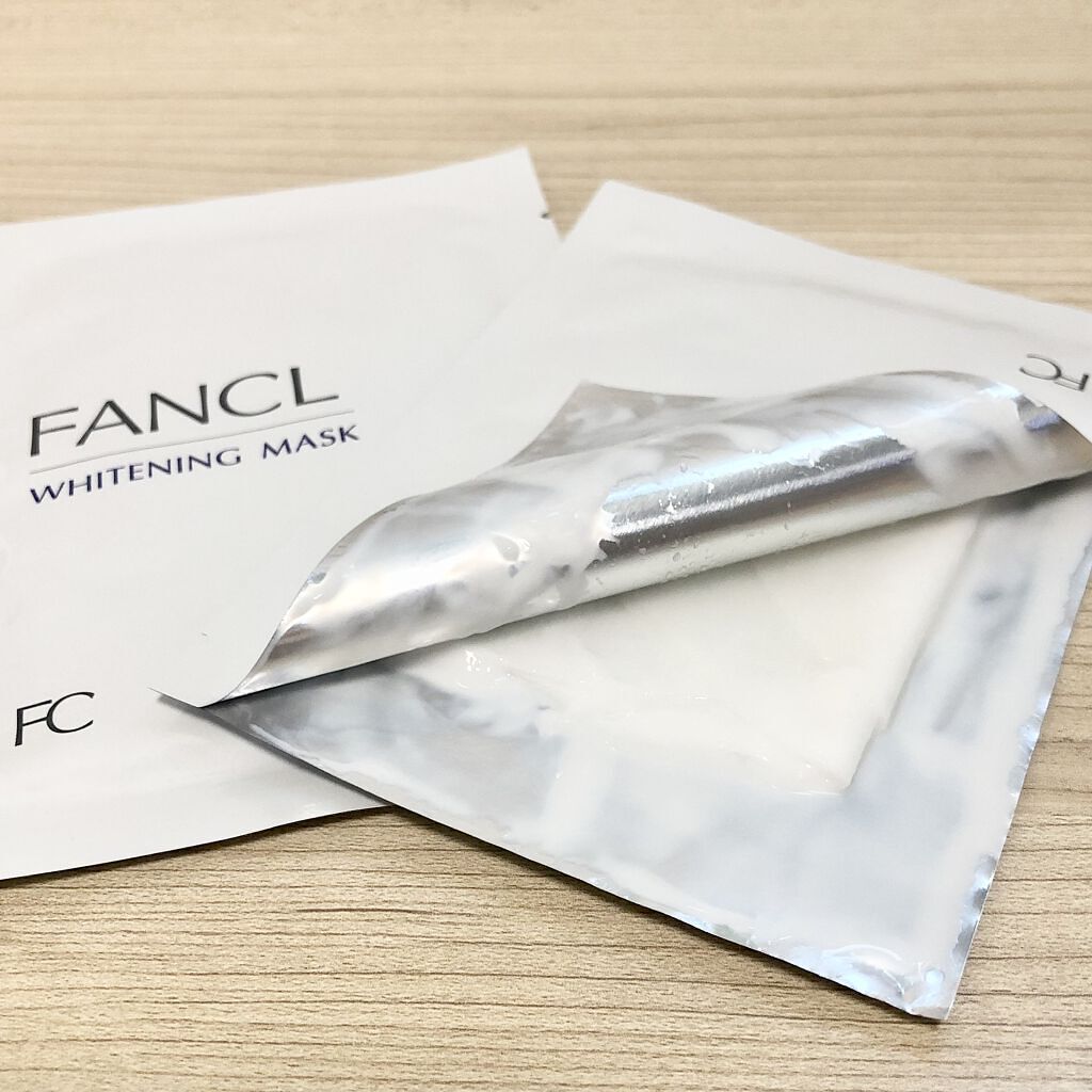 ホワイトニング マスク/ファンケル/シートマスク・パックを使ったクチコミ（2枚目）
