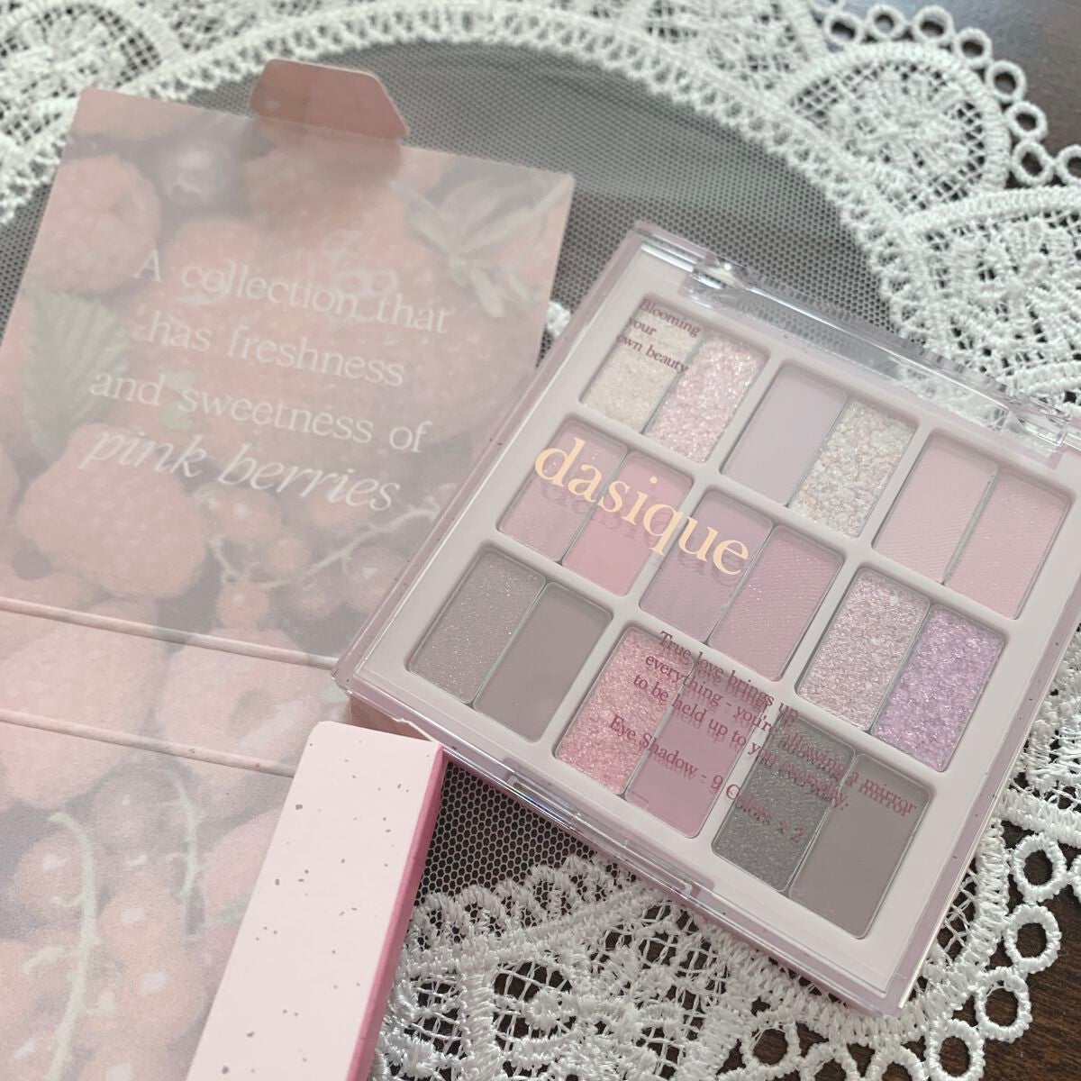 シャドウパレット/dasique/アイシャドウパレットを使ったクチコミ(1枚目)