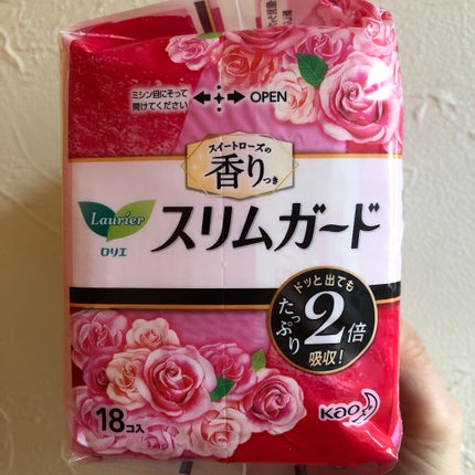 ロリエ スリムガード スイートローズの香り(特に多い昼用 18コ入)のクチコミ「✼••┈┈••✼••┈┈••✼••┈┈••✼••┈┈••✼
ロリエ
スリムガード
スイートロー.....」(3枚目)