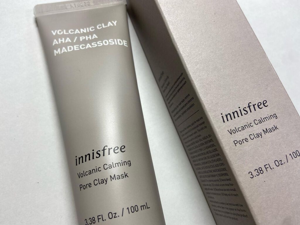 ヴォルカニック カーミング ポア クレイマスク/innisfree/洗い流すパック・マスクを使ったクチコミ（1枚目）