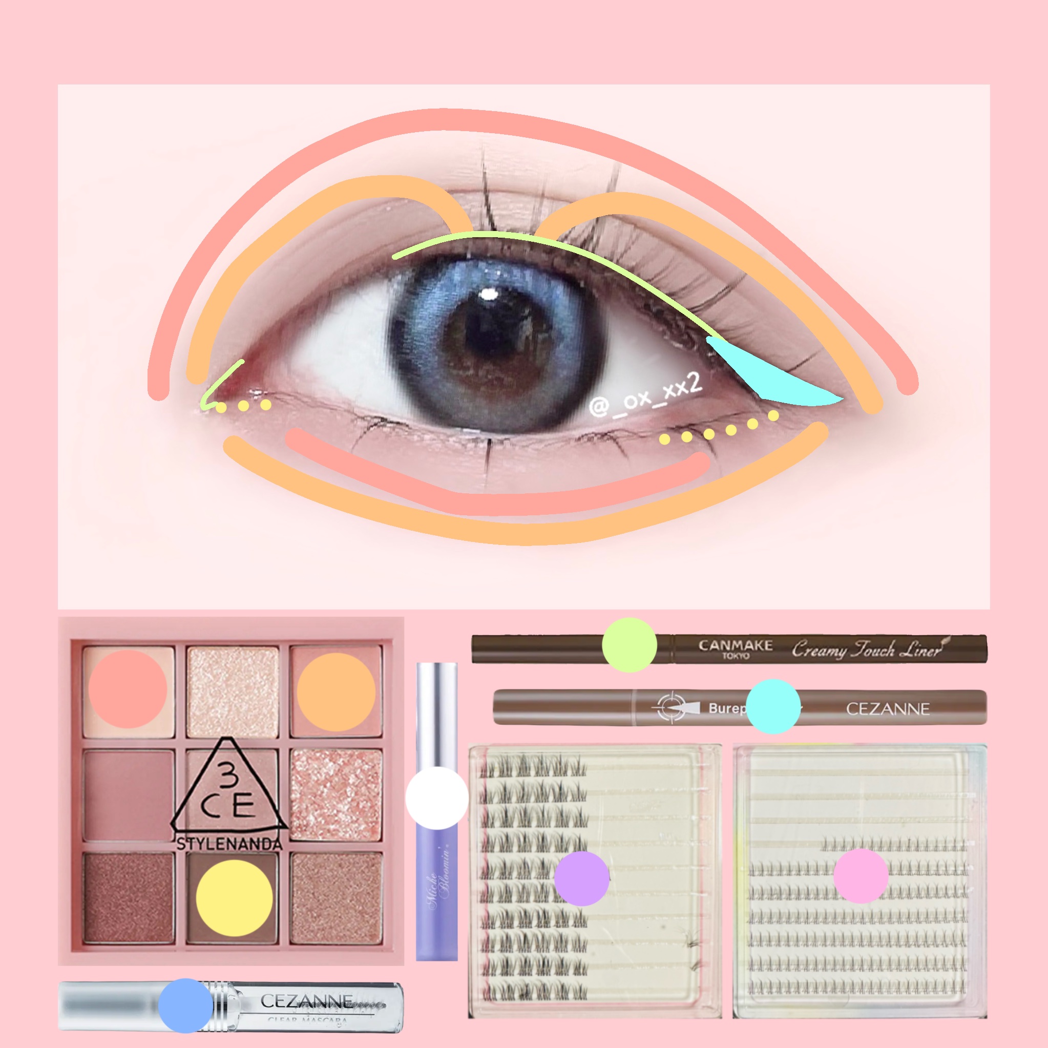 3CE マルチアイカラーパレット/3CE/アイシャドウパレットを使ったクチコミ（3枚目）