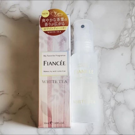 ボディミスト ホワイトティーの香り/フィアンセ/香水を使ったクチコミ(1枚目)
