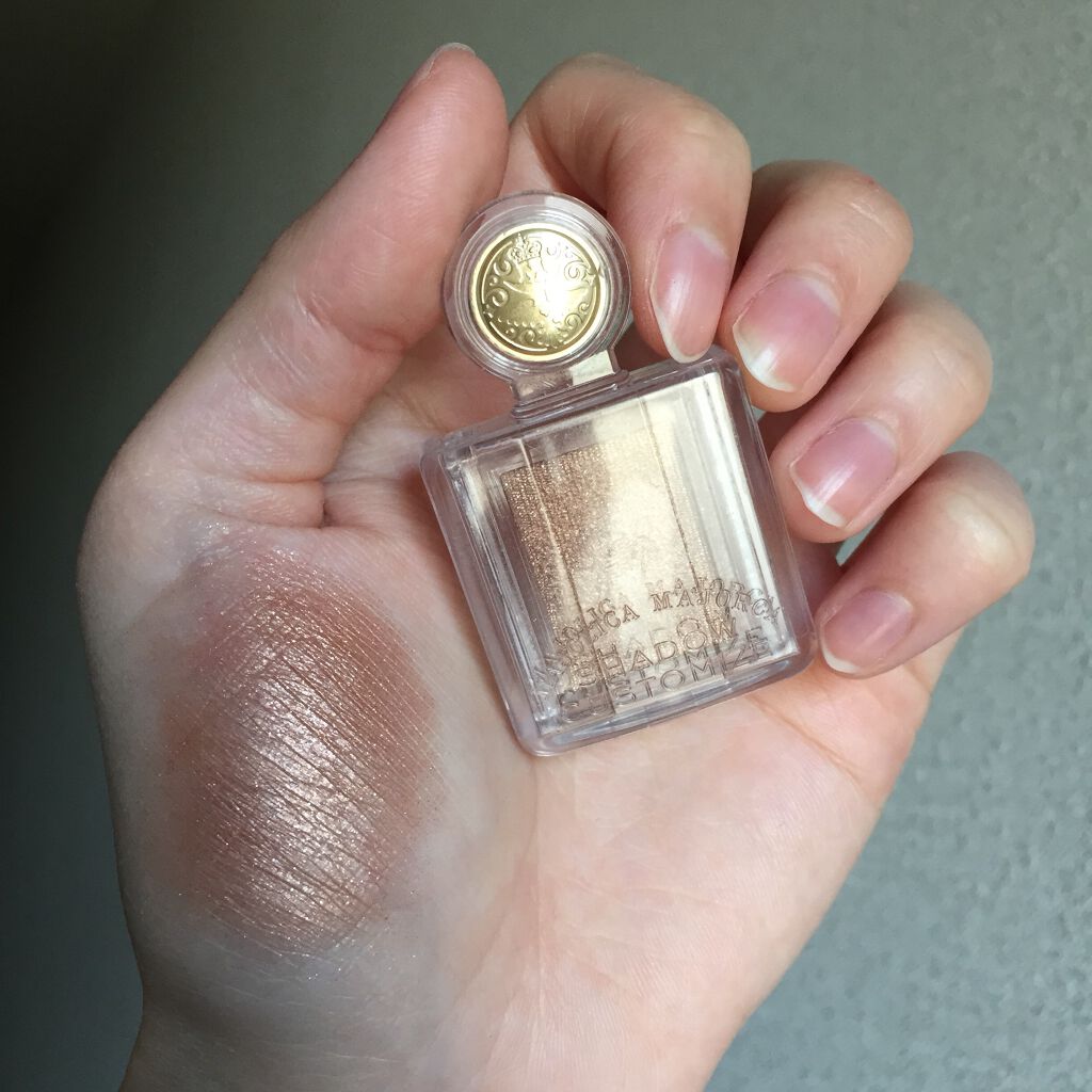 シャドーカスタマイズ BR332 胡桃/MAJOLICA MAJORCA/単色アイシャドウを使ったクチコミ（3枚目）