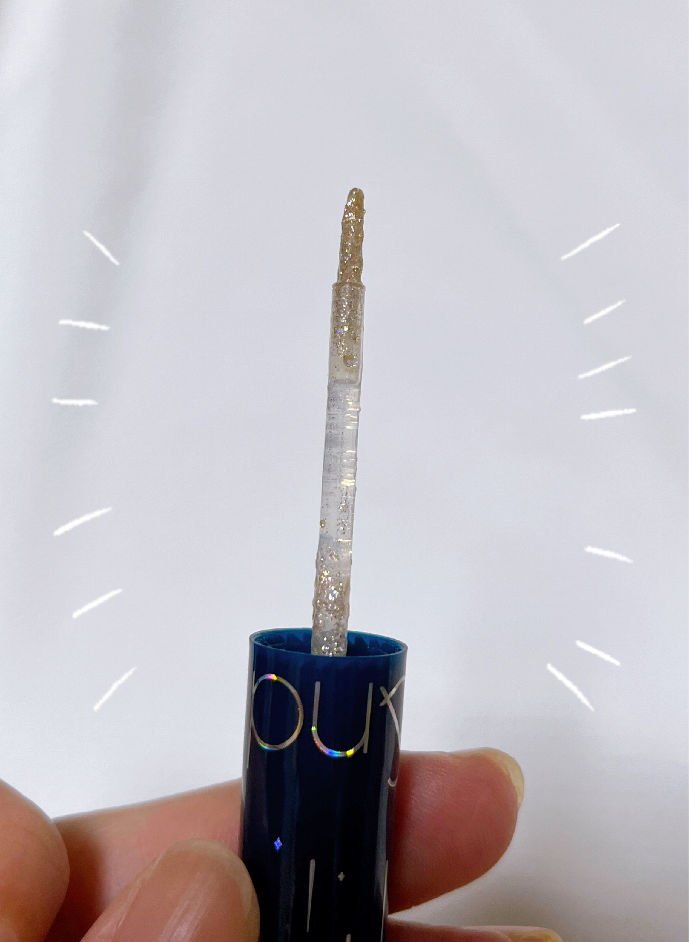 リキッド グリッター シャドウ/rom&nd/グリッターを使ったクチコミ（2枚目）