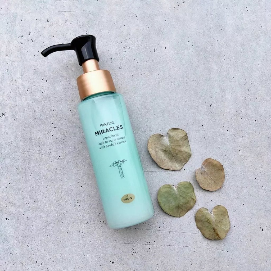 ミラクルズ うるおいブーストミルクウォーターセラム/パンテーン/アウトバストリートメントを使ったクチコミ(1枚目)
