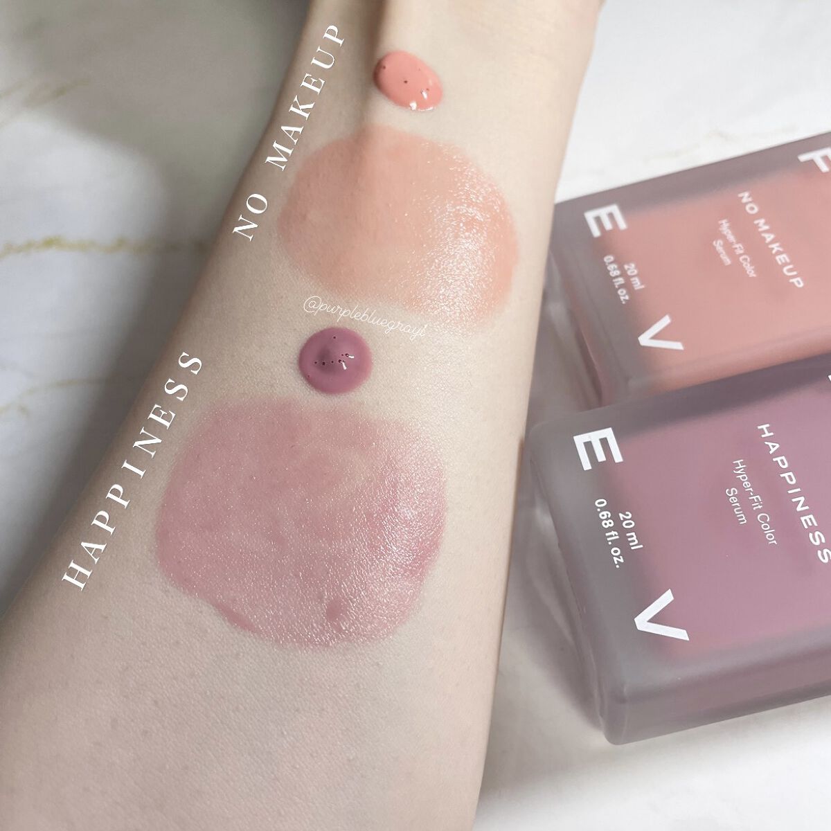 カラーセラム/FEEV/リキッドチークを使ったクチコミ（3枚目）