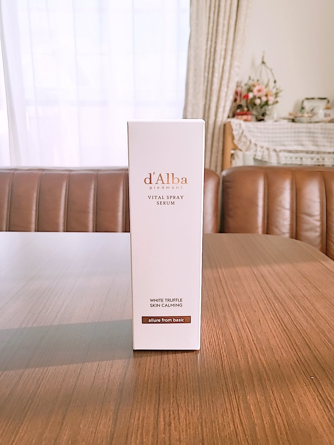 ダルバ ホワイトトリュフバイタルスプレーセラム/ダルバ/ミスト状化粧水を使ったクチコミ(1枚目)