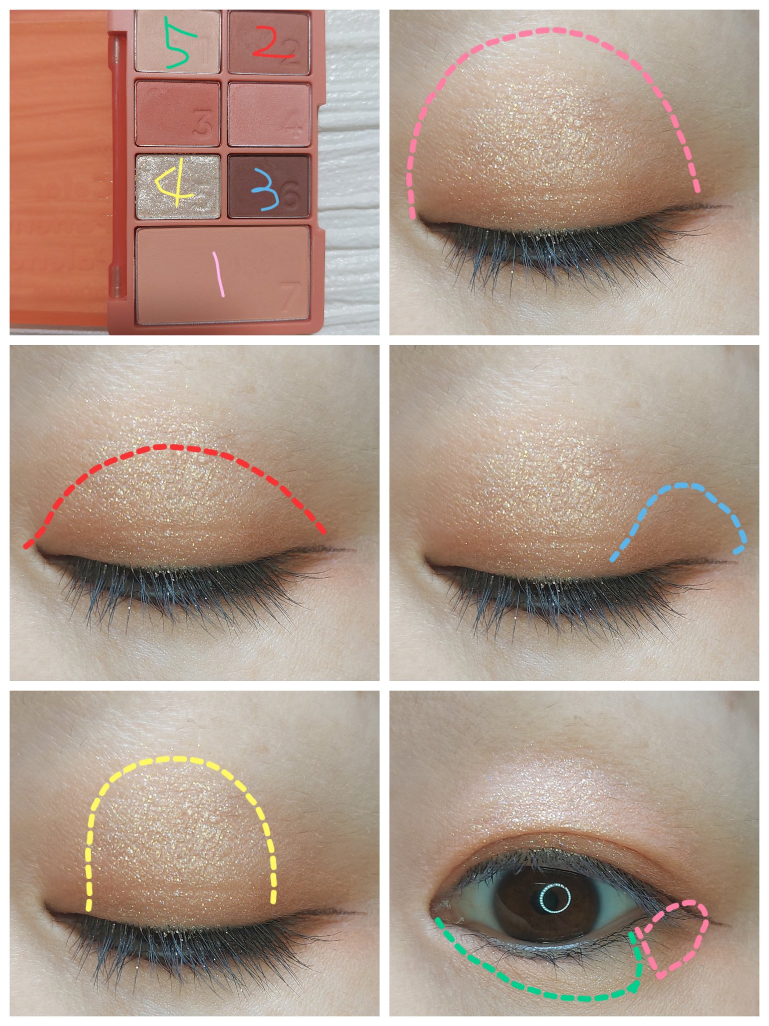 カラーパターンパレット/i’m meme/マルチパレットを使ったクチコミ（3枚目）