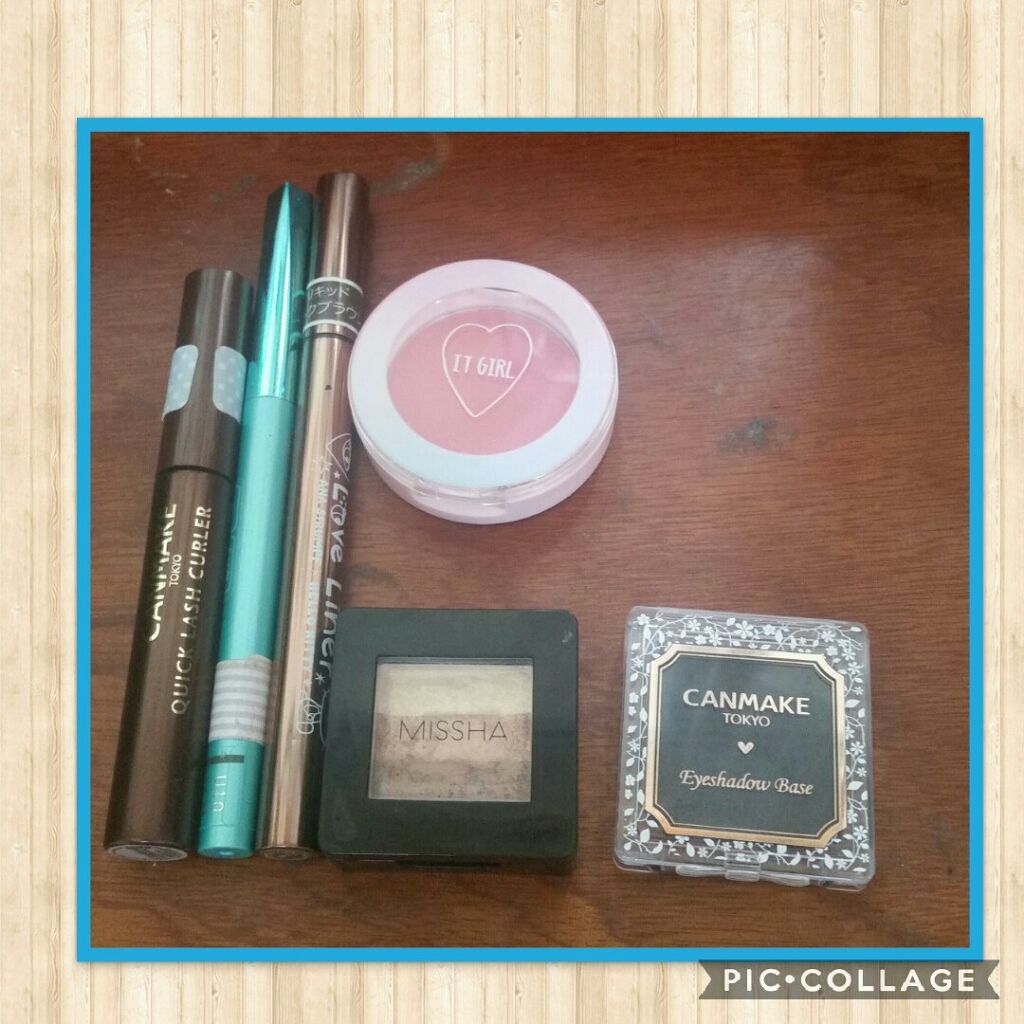 ダイソー×IT GIRL アイシャドウ/DAISO/単色アイシャドウを使ったクチコミ（2枚目）