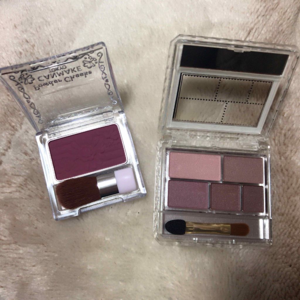 【旧品】パウダーチークス/キャンメイク/パウダーチークを使ったクチコミ（1枚目）