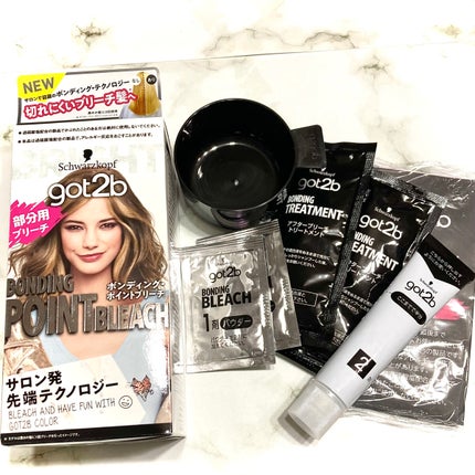 ボンディング・カラーマスク/got2b/ヘアカラーを使ったクチコミ(3枚目)