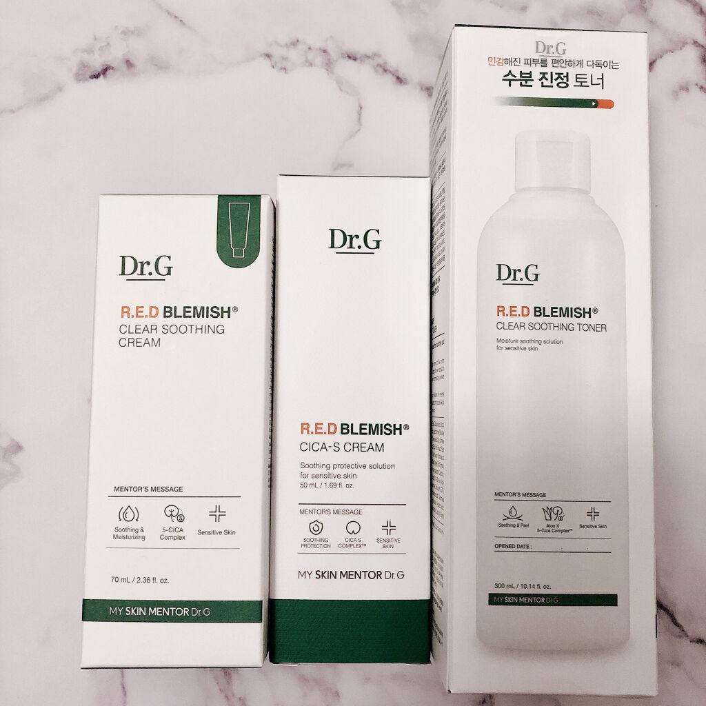 レッドブレミッシュ クリアスージングトナー/Dr.G/化粧水を使ったクチコミ（1枚目）