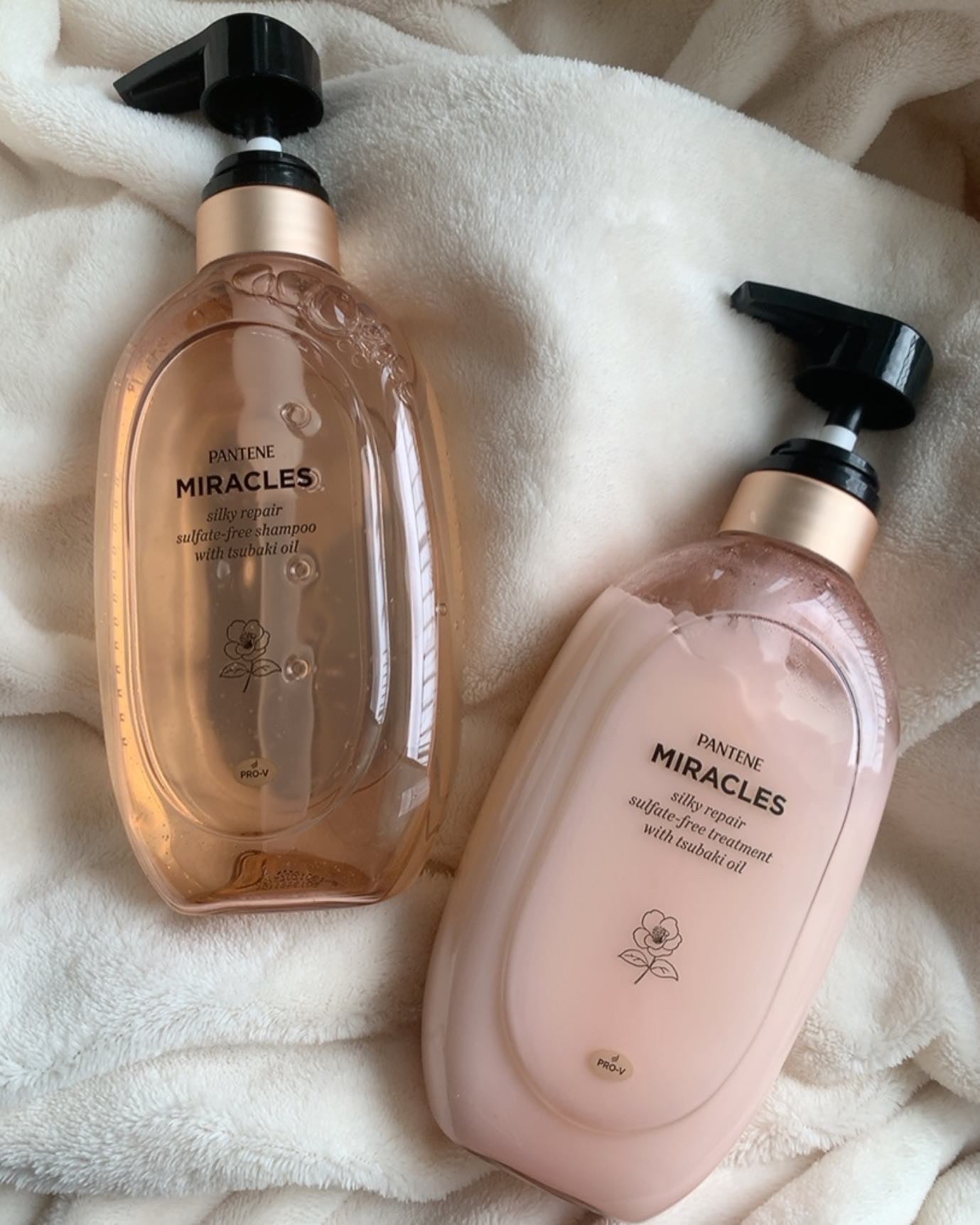 ミラクルズ サルフェート無添加&ジェントルリペア ボンドリペア シャンプー/トリートメント/パンテーン/市販シャンプーを使ったクチコミ(6枚目)