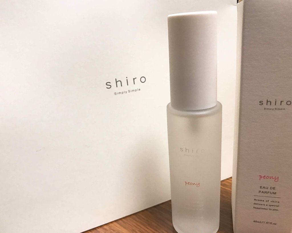 ピオニー オードパルファン/SHIRO/香水(レディース)を使ったクチコミ(1枚目)