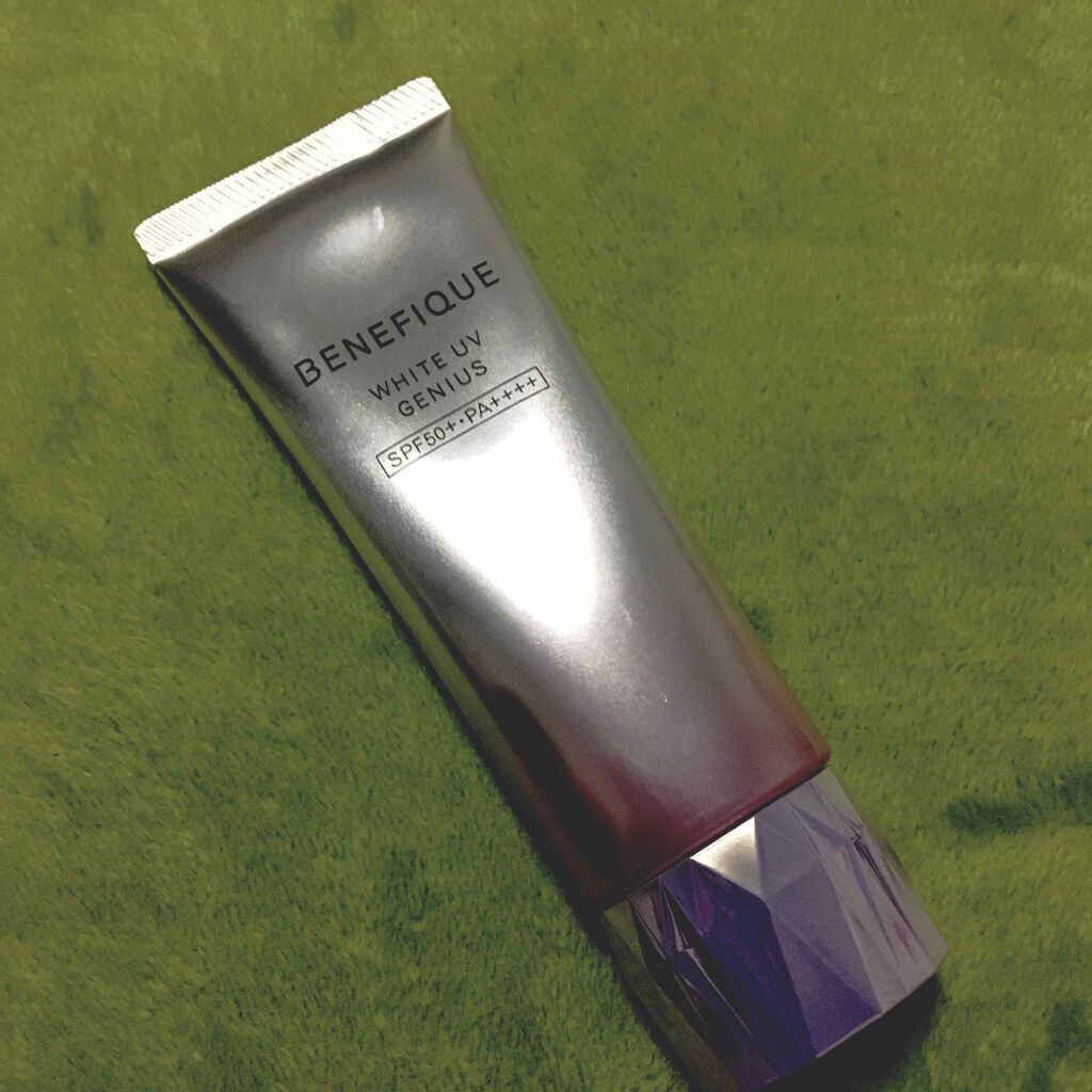 ホワイトＵＶジーニアス/BENEFIQUE/日焼け止めローションを使ったクチコミ（1枚目）