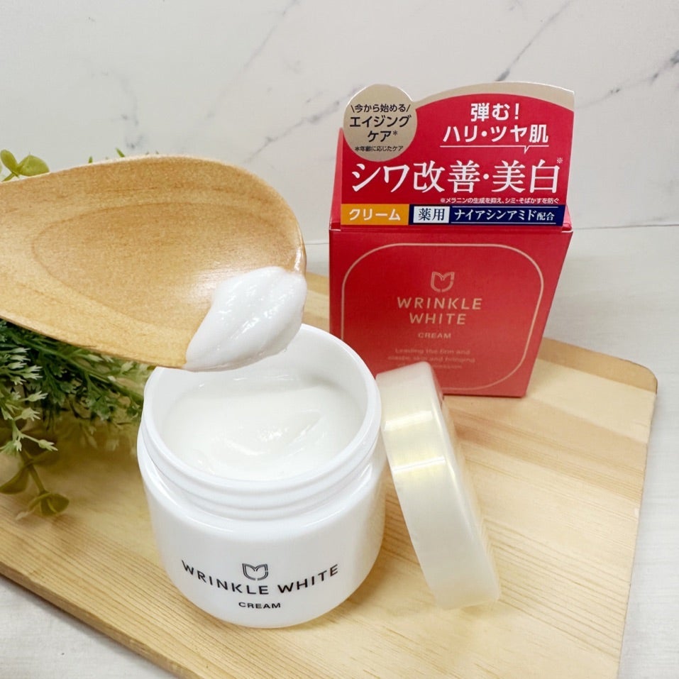 薬用リンクルホワイトクリーム/明色/フェイスクリームを使ったクチコミ(2枚目)