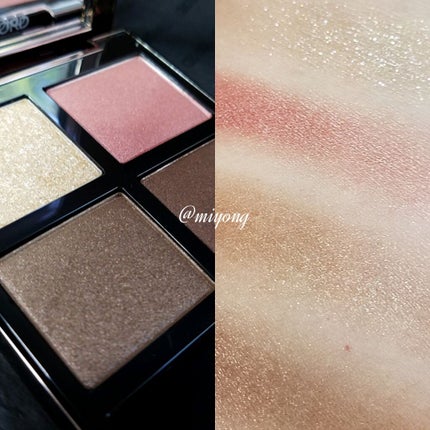 アイ カラー クォード/TOM FORD BEAUTY/アイシャドウパレットを使ったクチコミ(2枚目)