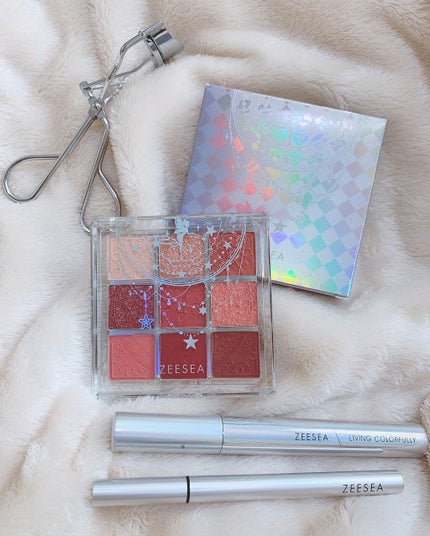 ダイヤモンドシリーズ カラーマスカラ/ZEESEA/マスカラを使ったクチコミ(5枚目)