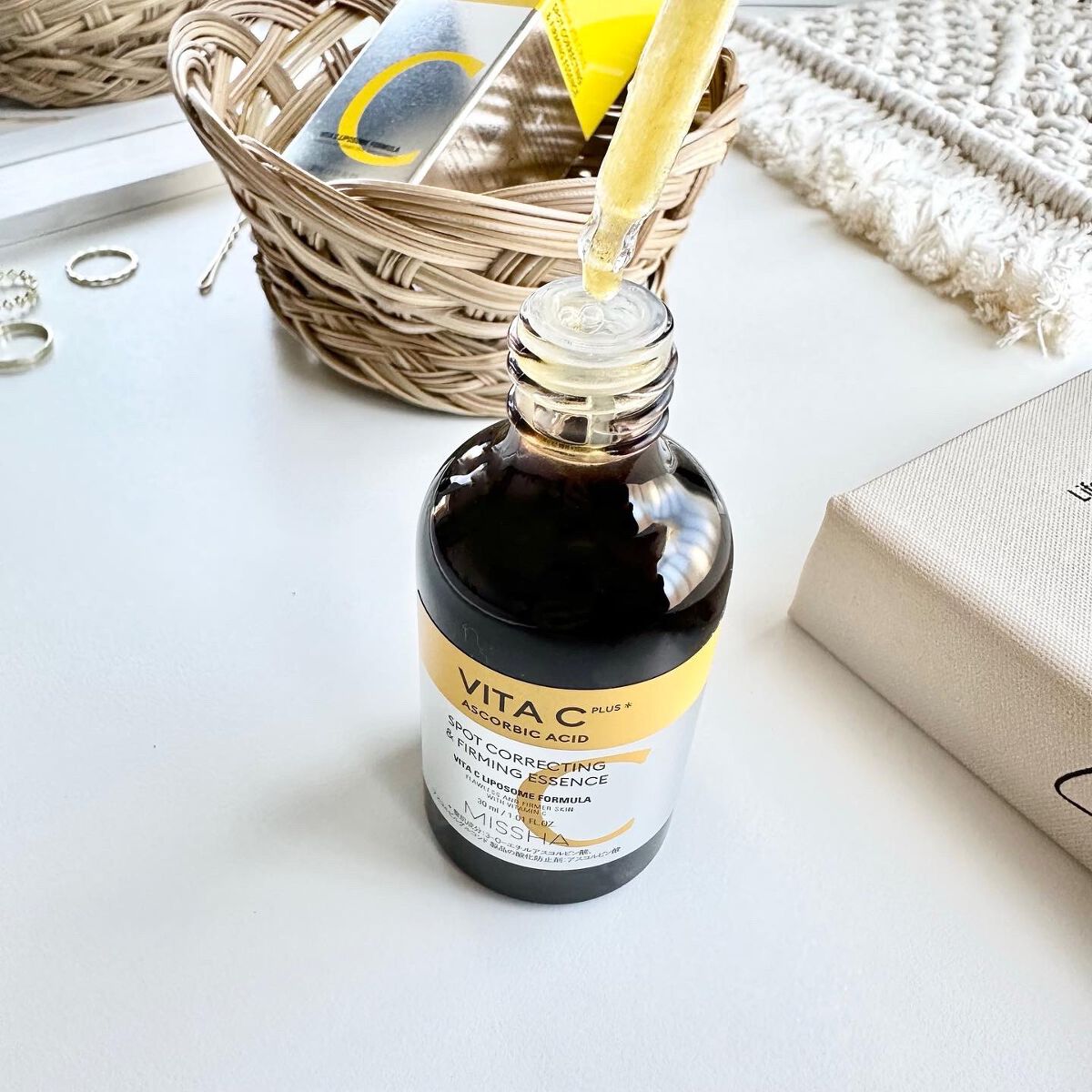 ミシャ ビタシープラス 美容液【日本処方】/MISSHA/美容液を使ったクチコミ（3枚目）