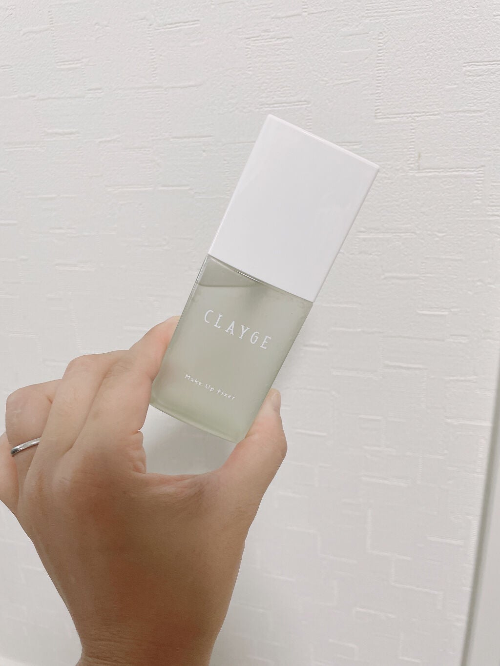メイクアップフィクサー/CLAYGE/フィックスミストを使ったクチコミ(1枚目)