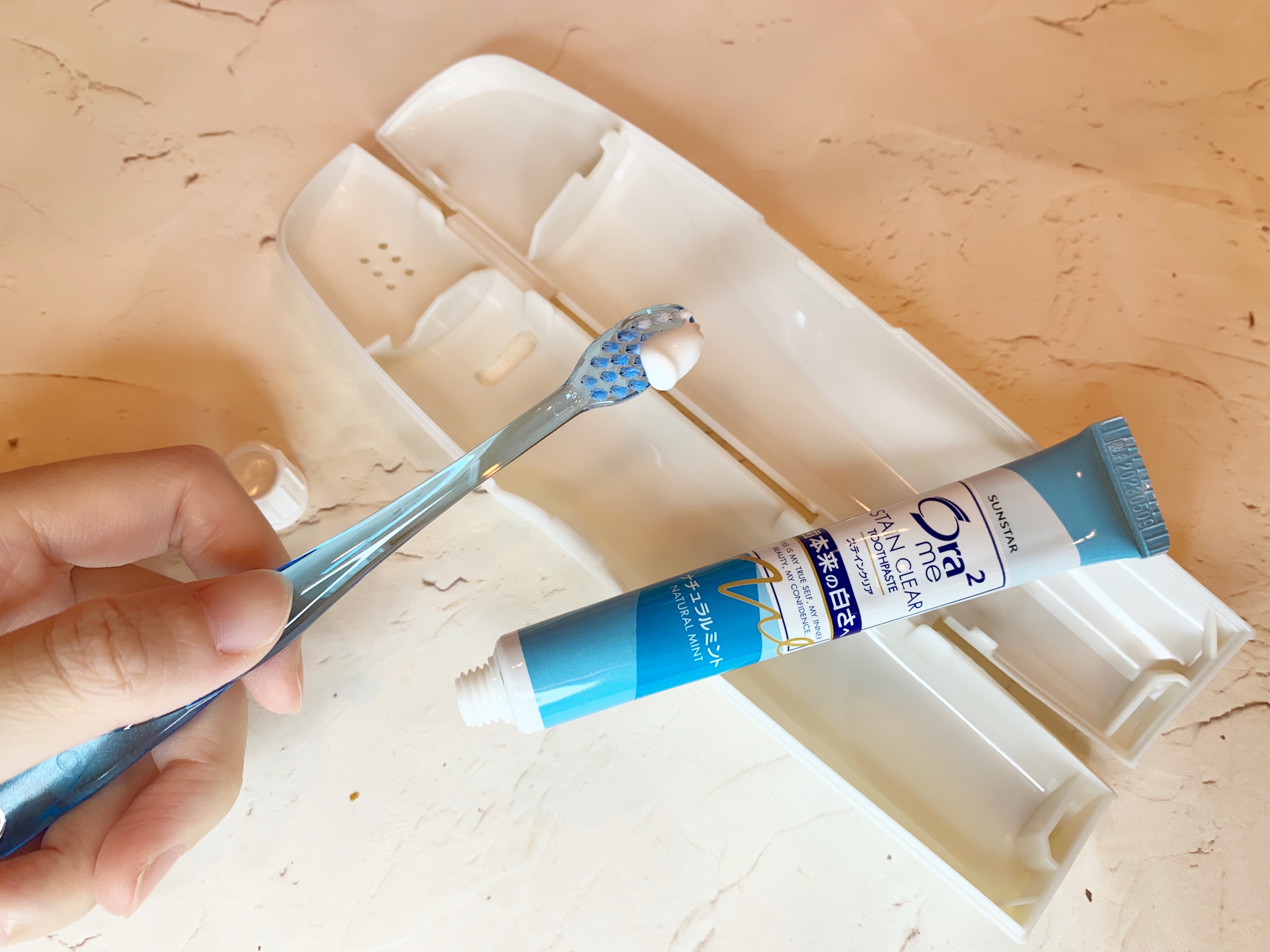 オーラツーミー ポータブル[ハードケースタイプ]　/オーラツー/その他オーラルケアを使ったクチコミ（3枚目）