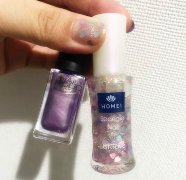 ネイルホリック Sheer pearl color/ネイルホリック/マニキュアを使ったクチコミ（2枚目）