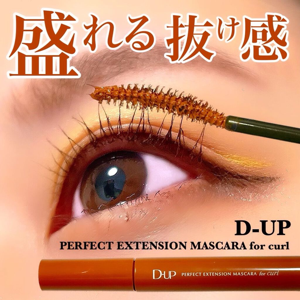 パーフェクトエクステンション マスカラ for カール/D-UP/マスカラを使ったクチコミ(1枚目)