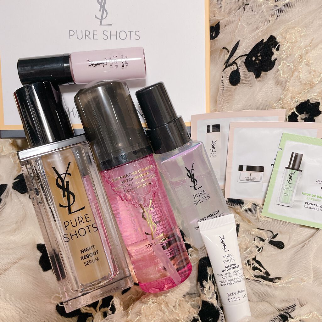 ピュアショット ナイト リチャージセラム/YVES SAINT LAURENT BEAUTE/美容液を使ったクチコミ(1枚目)