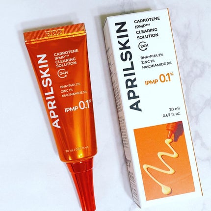 カロテンIPMP(TM) SOSソリューション/APRILSKIN/フェイスクリームを使ったクチコミ(1枚目)