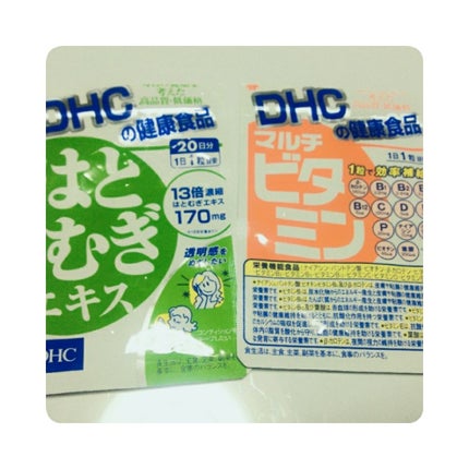 DHC はとむぎエキス/DHC/健康サプリメントを使ったクチコミ(1枚目)