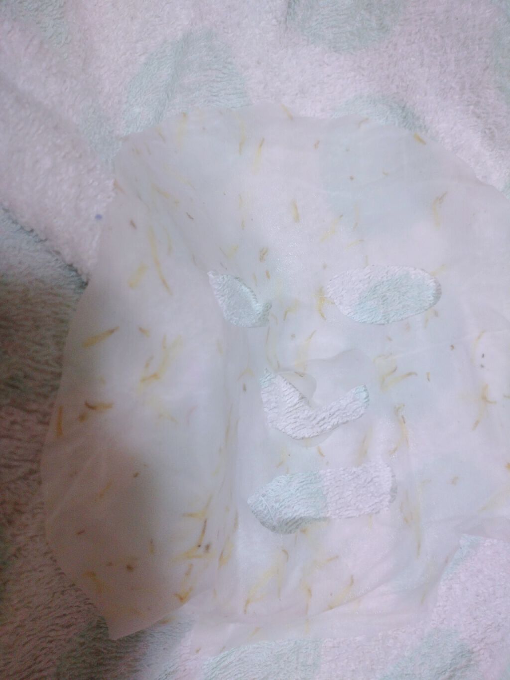 It's skin Real Calendula Revitalizing Mask。のクチコミ「I'm Sorry For My Skin☺️

Real Calendula Revital.....」（2枚目）