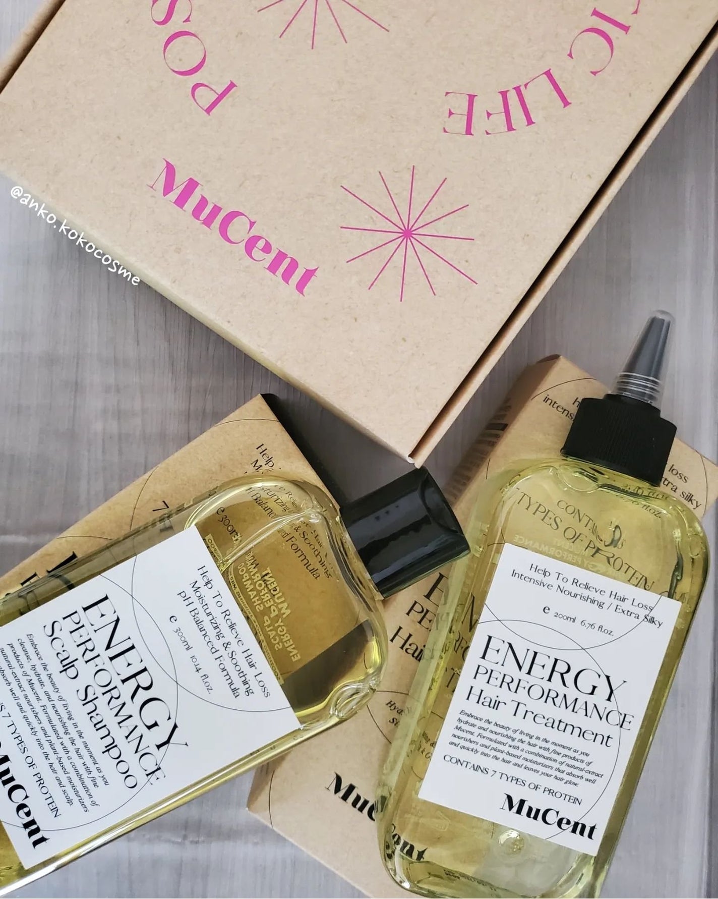 エナジーパフォーマンス スカルプシャンプー / ヘアトリートメント/MuCent/市販シャンプーを使ったクチコミ(9枚目)