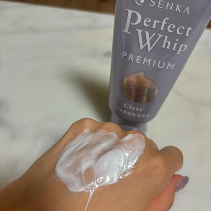 センカ プレミアムパーフェクトホイップクリア (医薬部外品)/SENKA(専科)/洗顔フォームを使ったクチコミ(3枚目)