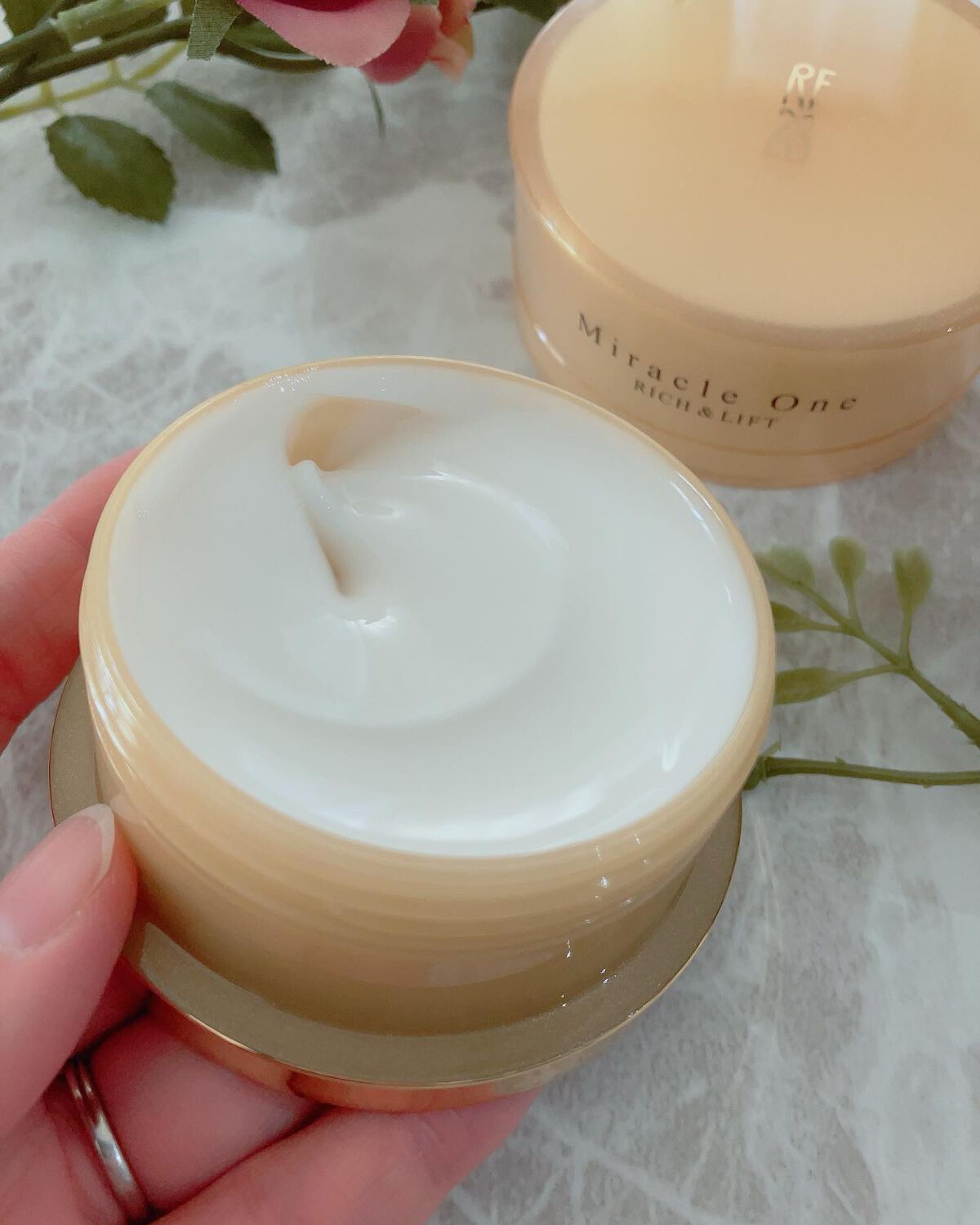 ミラクルワン リッチ&リフト/RF28/オールインワン化粧品を使ったクチコミ(2枚目)