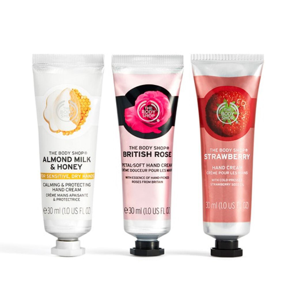 ハンドクリームトリオ THE BODY SHOP