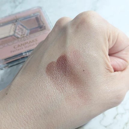 【旧品】パーフェクトスタイリストアイズ/キャンメイク/アイシャドウパレットを使ったクチコミ(3枚目)