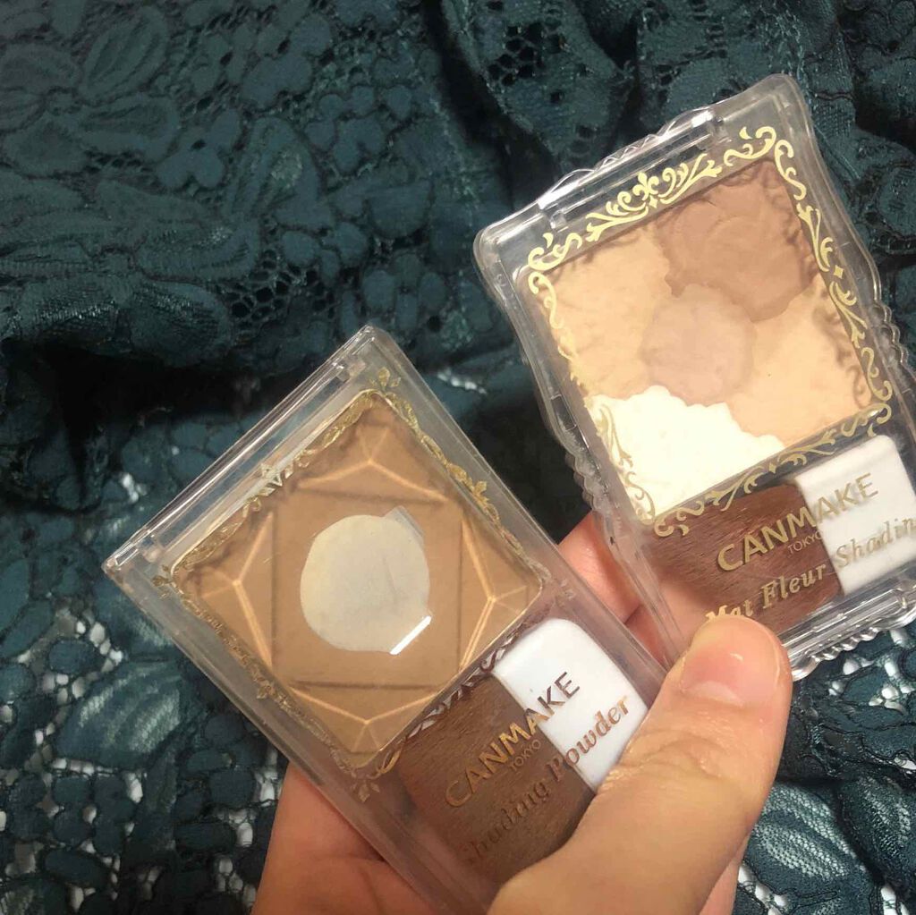 シェーディングパウダー/キャンメイク/シェーディングを使ったクチコミ（1枚目）