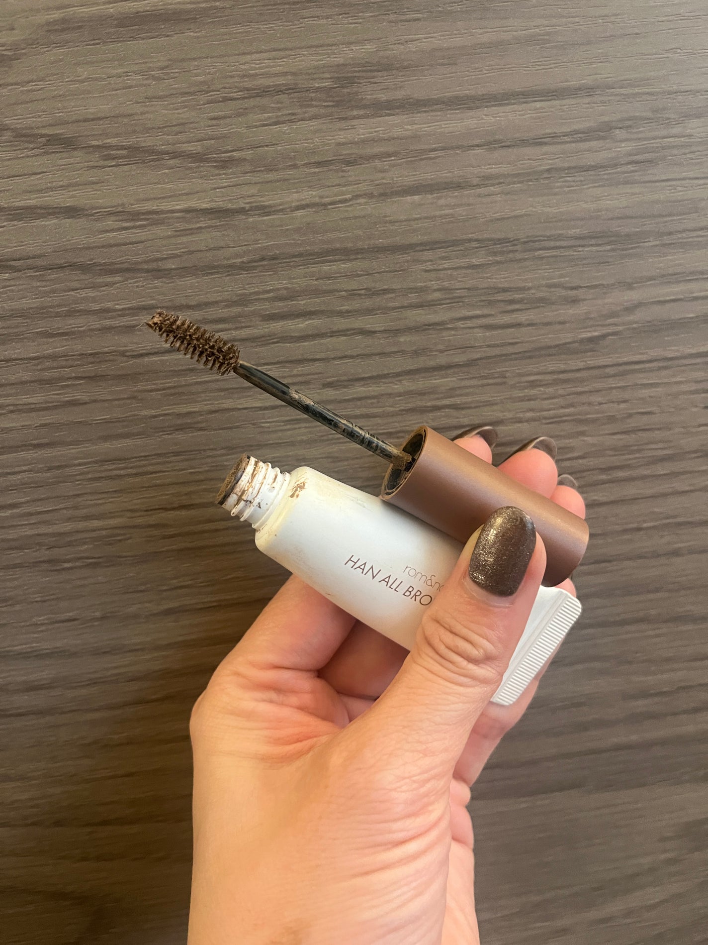 ハンオールブロウカラ/rom&nd/眉マスカラを使ったクチコミ(2枚目)